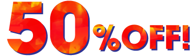 50%OFF